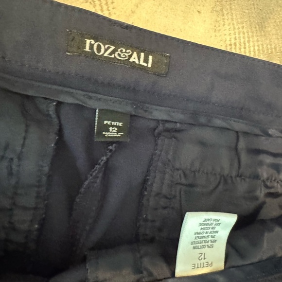 Women’s Navy Pants Classic Style - Picture 4 of 8